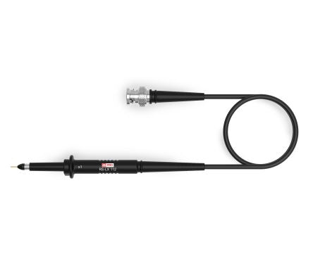RS PRO RS-LX 112 Oscilloscope Probe, Voltage Type, 25MHz, 1:1, BNC Connector [0]; 162-581