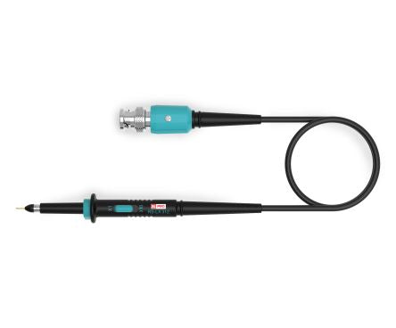RS PRO RS-LX 312 Oscilloscope Probe, Voltage Type, 150MHz, 1:1 / 10:1, BNC Connector [0]; 162-591