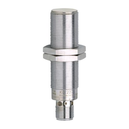 ifm electronic Inductive Threaded Barrel Proximity Sensor, M18, 8 mm Detection, PNP/NPN NO/NC, 10 → 36 V dc [IGC222]; 162-661