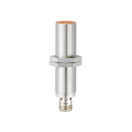 ifm electronic Inductive Threaded Barrel Proximity Sensor, M18, 5 mm Detection, PNP NO, 10 → 30 V dc [IG5568]; 162-706