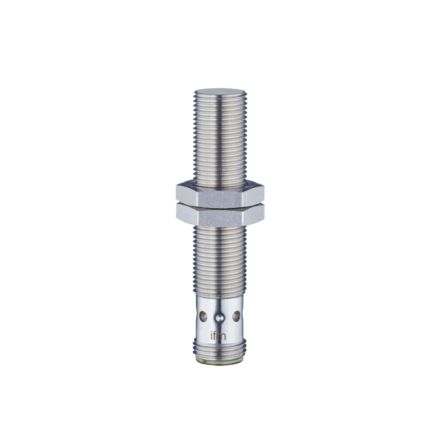 ifm electronic Inductive Threaded Barrel Proximity Sensor, M12, 4 mm Detection, PNP NO, 10 → 30 V dc [IFS304]; 162-709