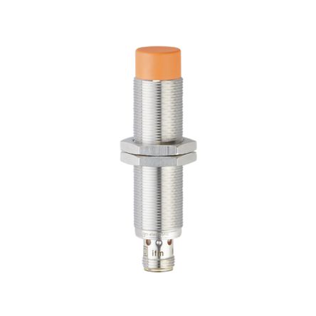 ifm electronic Inductive Threaded Barrel Proximity Sensor, M18, 8 mm Detection, PNP NO, 10 → 30 V dc [IG5526]; 162-711