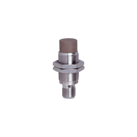 ifm electronic Inductive Threaded Barrel Proximity Sensor, M18, 12 mm Detection, PNP NC, 10 → 36 V dc [IGT201]; 162-715