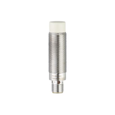 ifm electronic Inductive Threaded Barrel Proximity Sensor, M18, 12 mm Detection, PNP NO, 10 → 60 V dc [IGM205]; 162-718