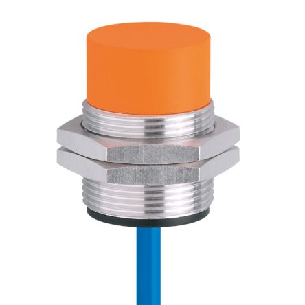 ifm electronic Inductive Threaded Barrel Proximity Sensor, M30, 15 mm Detection, NAMUR NC, 7.5 → 30 V dc [NI5004]; 162-834