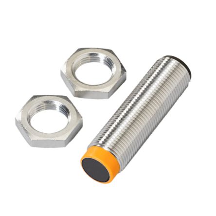 ifm electronic Inductive Threaded Barrel Proximity Sensor, M12, 4 mm Detection, PNP NO, 10 → 36 V dc [IF5539]; 162-875