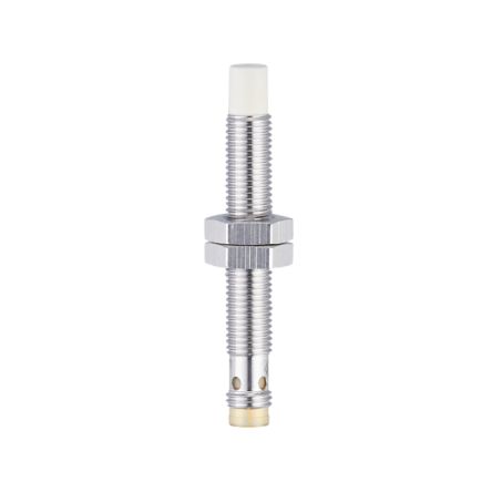 ifm electronic Inductive Threaded Barrel Proximity Sensor, M8, 4 mm Detection, PNP NO, 10 → 30 V dc [IE5391]; 162-894