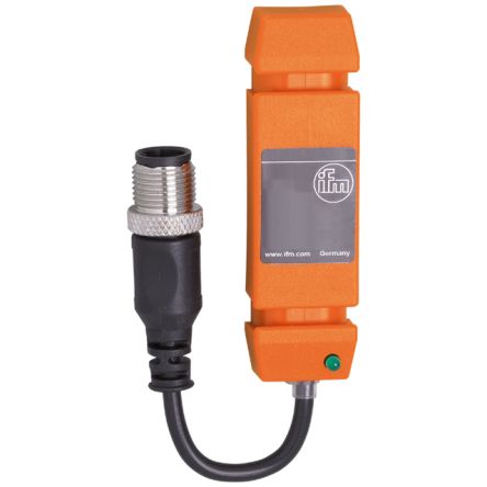 ifm electronic Inductive Rectangular Proximity Sensor, < 14 mm Detection, PNP NO, 10 → 35 V dc [I85002]; 162-898