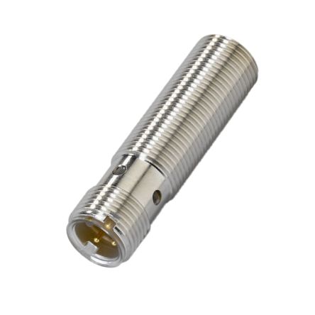 ifm electronic Inductive Threaded Barrel Proximity Sensor, M12, 4 mm Detection, PNP NO, 10 → 30 V dc [IF5909]; 162-907