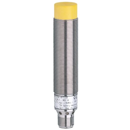 ifm electronic Inductive Threaded Barrel Proximity Sensor, M18, 3 → 6 mm Detection, 19.2 → 30 V dc [GG505S]; 162-922