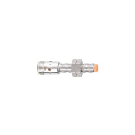 ifm electronic Inductive Threaded Barrel Proximity Sensor, M8, 2 mm Detection, PNP NO, 10 → 30 V dc [IE5295]; 162-930