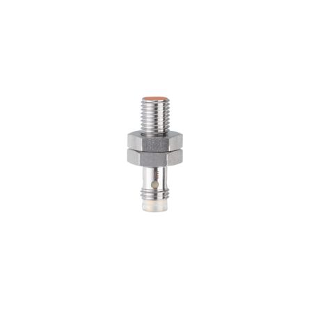 ifm electronic Inductive Threaded Barrel Proximity Sensor, M8, 2 mm Detection, PNP NO, 10 → 30 V dc [IE5366]; 162-936