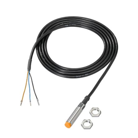 ifm electronic Inductive Threaded Barrel Proximity Sensor, M12, 4 mm Detection, PNP NO, 10 → 30 V dc [IF5018]; 162-961