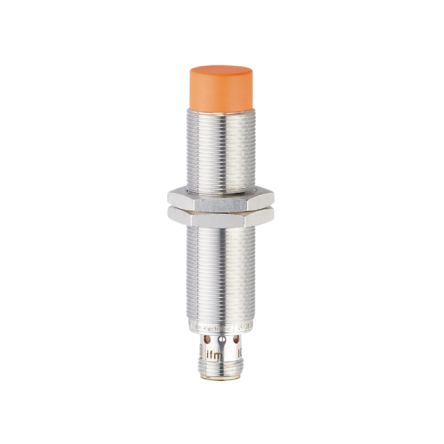 ifm electronic Inductive Threaded Barrel Proximity Sensor, M18, 8 mm Detection, PNP NC, 10 → 30 V dc [IG5559]; 162-980
