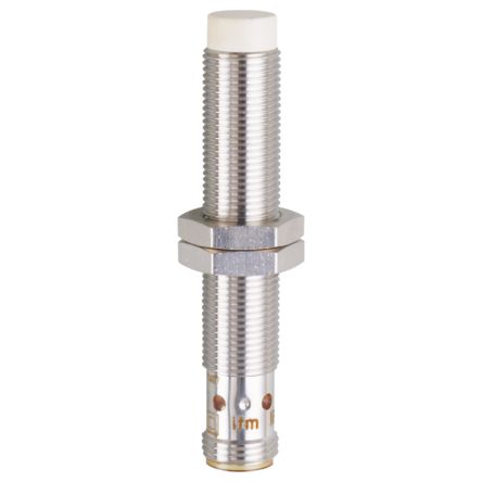 ifm electronic Inductive Threaded Barrel Proximity Sensor, M12, 7 mm Detection, PNP NO, 10 → 30 V dc [IFC238]; 162-988