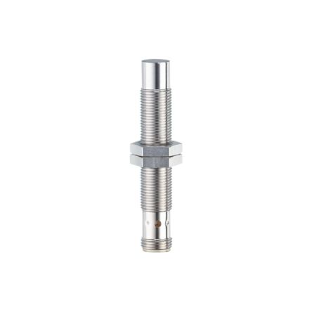 ifm electronic Inductive Threaded Barrel Proximity Sensor, M12, 6 mm Detection, PNP NO, 10 → 30 V dc [IFT245]; 162-990