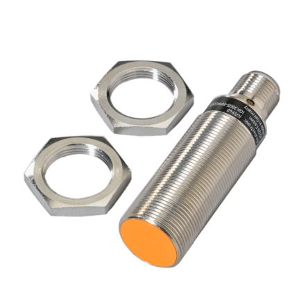 ifm electronic Inductive Threaded Barrel Proximity Sensor, M18, 8 mm Detection, PNP NO, 10 → 36 V dc [IG5930]; 162-999