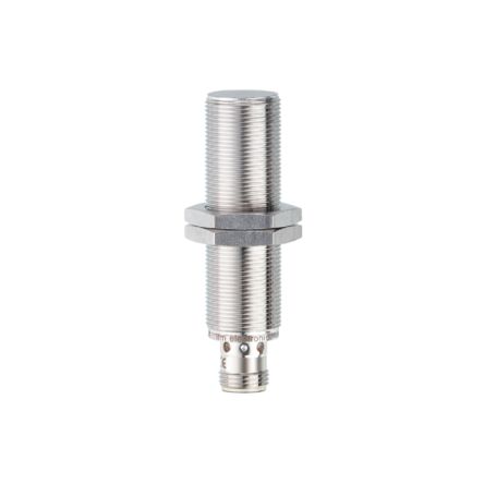 ifm electronic Inductive Threaded Barrel Proximity Sensor, M18, 5 mm Detection, PNP NO, 10 → 30 V dc [IG510A]; 163-030