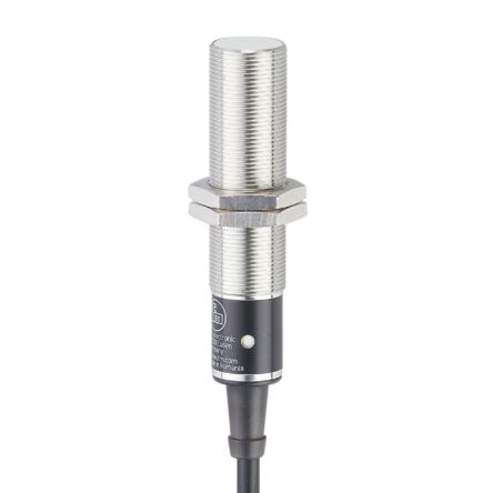 ifm electronic Inductive Threaded Barrel Proximity Sensor, M18, 5 mm Detection, 2-Wire NC, 20 → 250 V ac/dc, 20 [IG0093]; 163-045