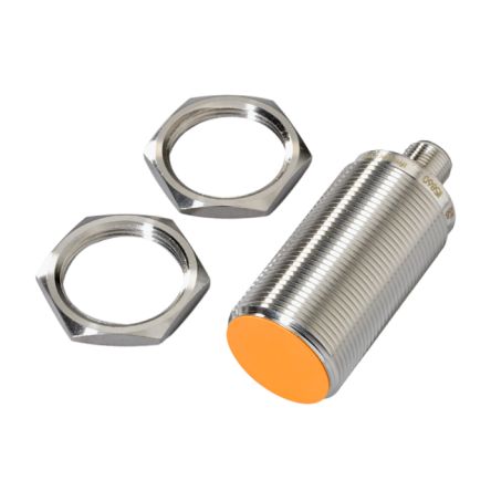 ifm electronic Inductive Threaded Barrel Proximity Sensor, M30, 10 mm Detection, PNP NO, 10 → 36 V dc [IIS214]; 163-048