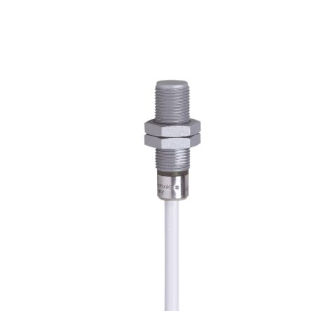 ifm electronic Inductive Threaded Barrel Proximity Sensor, M12, 4 mm Detection, PNP/NPN NO, 10 → 36 V dc [IFR205]; 163-073