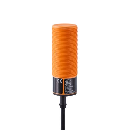 ifm electronic Capacitive Threaded Barrel Proximity Sensor, M30, 15 mm Detection, 2-Wire NC, 20 → 250 V ac/dc, [KI0020]; 163-090