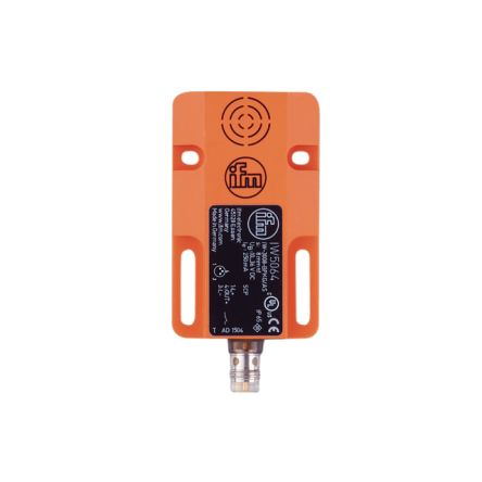 ifm electronic Inductive Rectangular Proximity Sensor, 8 mm Detection, PNP NO, 10 → 36 V dc [IW5064]; 163-107