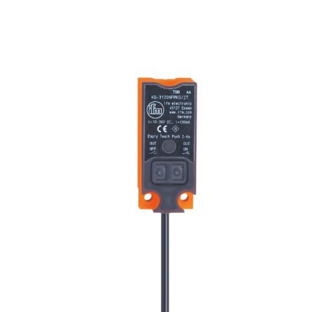 ifm electronic Capacitive Rectangular Proximity Sensor, 12 mm Detection, PNP/NPN NO/NC, 10 → 30 V dc [KQ6001]; 163-131