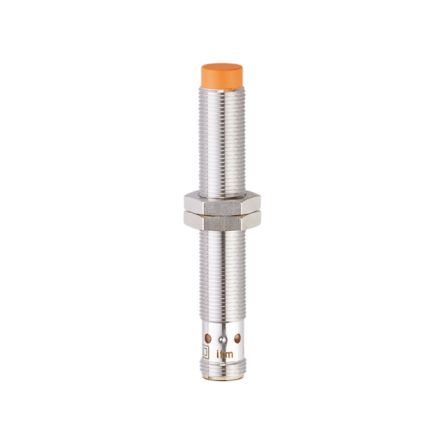 ifm electronic Inductive Threaded Barrel Proximity Sensor, M12, 4 mm Detection, PNP NC, 10 → 30 V dc [IF5622]; 163-157