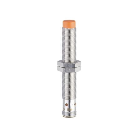 ifm electronic Inductive Threaded Barrel Proximity Sensor, M12, 4 mm Detection, PNP NO, 10 → 30 V dc [IF5579]; 163-185