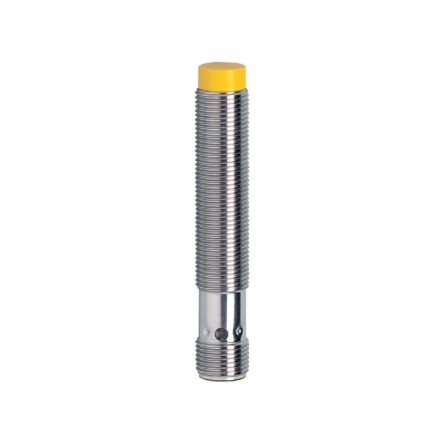 ifm electronic Inductive Threaded Barrel Proximity Sensor, M12, 0.5 → 4 mm Detection, PNP, 19.2 → 30 V dc [GF711S]; 163-191