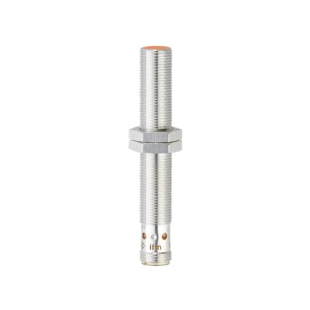 ifm electronic Inductive Threaded Barrel Proximity Sensor, M12, 2 mm Detection, PNP NO, 10 → 30 V dc [IF5580]; 163-197