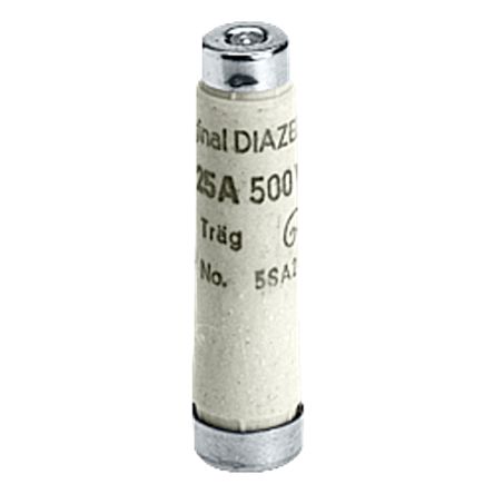 Siemens 25A Diazed Fuse, gG, 500/440V ac/dc [5SA2811]; 167-679