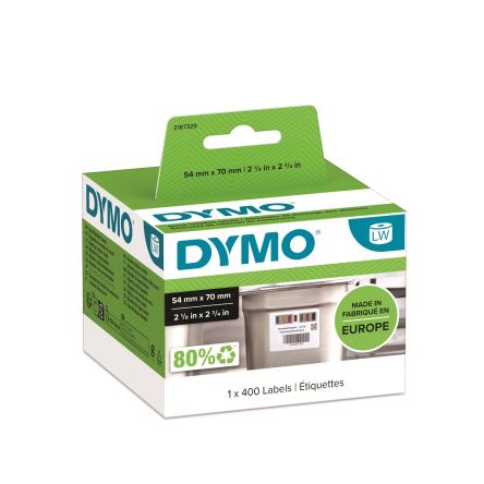 Dymo Adhesive Pre-Printed Label. Quantity: 400EA [2187329]; 170-388