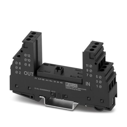 Phoenix Contact, PT Surge Protection Device 24 VDC Maximum Voltage Rating [2839415]; 170-551