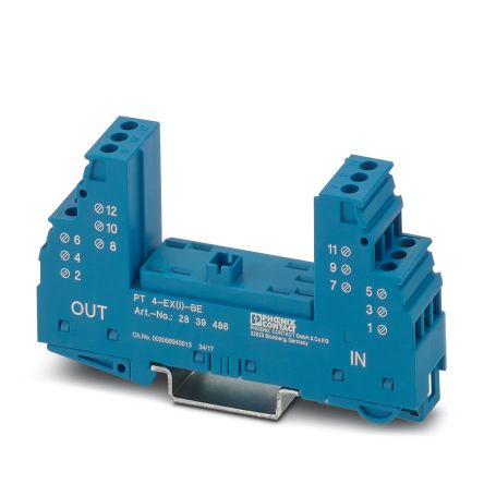 Phoenix Contact, PT Surge Protection Device 24 VDC Maximum Voltage Rating [2839486]; 170-552