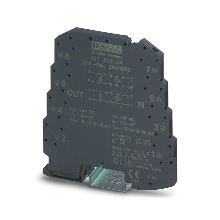 Phoenix Contact Surge Protector, DIN Rail Mount [2804623]; 170-664