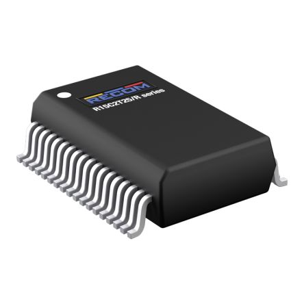 Recom R15C2T25/R DC-DC Converter, 15 → 25V dc/ 100mA Output, 13.5 → 18 V dc Input, 2.5W, Surface Mount, [R15C2T25/R-R]; 170-802