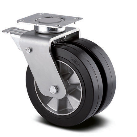 Tente Castor Wheel, 40kg Capacity, 200mm Wheel [837608]; 170-959