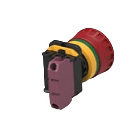 TE Connectivity PBES22 Series Emergency Stop Push Button, Panel Mount, 22.3mm Cutout, 1NC, IP20, IP65 [PBES22N01R]; 171-021