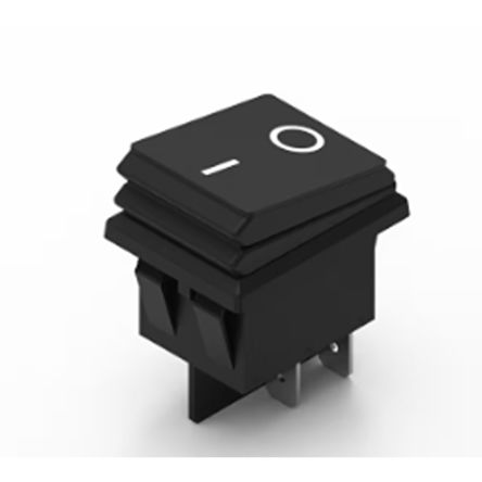 Wurth Elektronik DPST, Momentary-Off-On Rocker Switch Direct Mount [471023262152]; 171-505