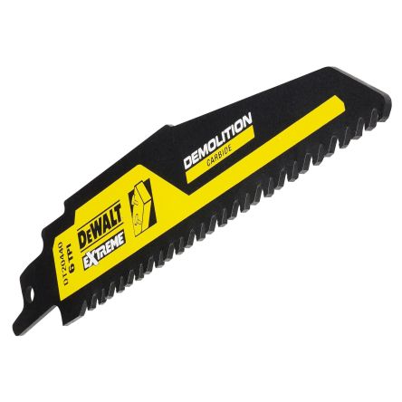 DeWALT Wood 152mm Cutting Length Reciprocating Saw Blade, Pack of 1 [DT20440-QZ]; 172-419