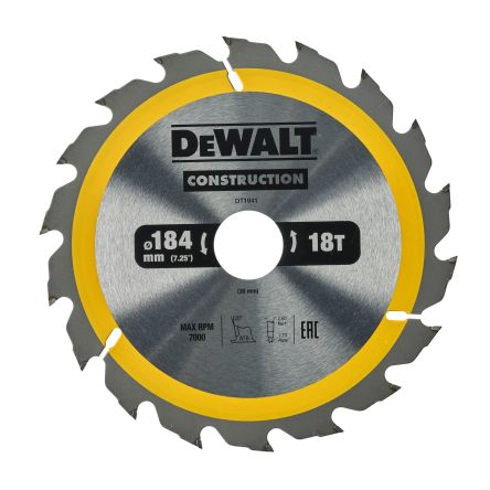DeWALT Multiple Materials Circular Saw Blade, Pack of 1 [DT1941-QZ]; 172-460