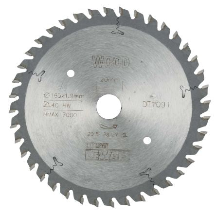 DeWALT Multiple Materials Circular Saw Blade, Pack of 1 [DT1091-QZ]; 172-465