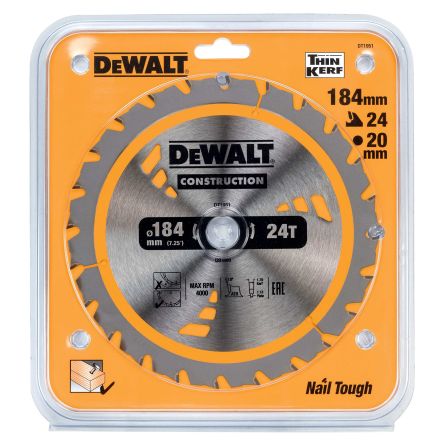 DeWALT Multiple Materials Circular Saw Blade, Pack of 1 [DT1951-QZ]; 172-527