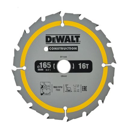 DeWALT Multiple Materials Circular Saw Blade, Pack of 1 [DT1948-QZ]; 172-594