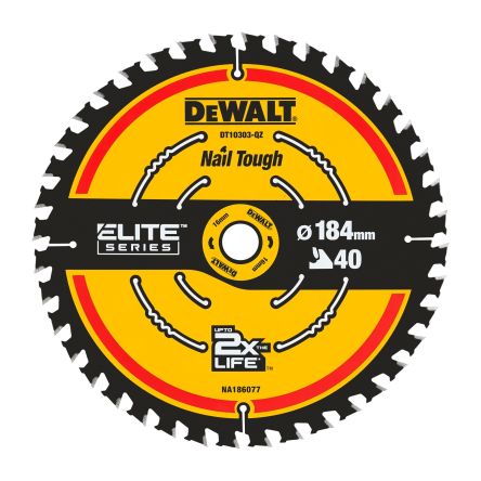 DeWALT Multiple Materials Circular Saw Blade, Pack of 1 [DT10303-QZ]; 172-605