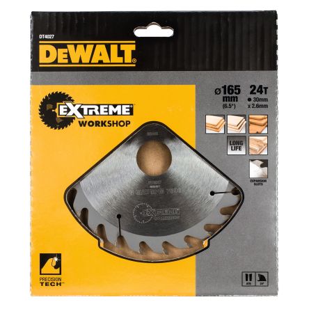 DeWALT Wood Circular Saw Blade, Pack of 1 [DT4027-QZ]; 172-853