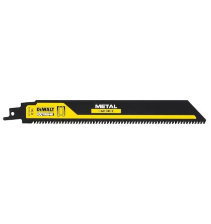 DeWALT, 8 Teeth Per Inch Metal 230mm Cutting Length Reciprocating Saw Blade, Pack of 1 [DT20435-QZ]; 172-933