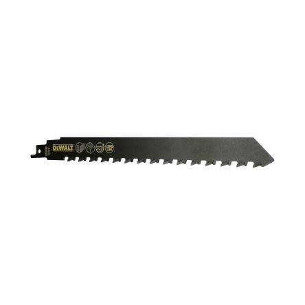 DeWALT, 2 Teeth Per Inch Metal 240mm Cutting Length Reciprocating Saw Blade, Pack of 1 [DT2420-QZ]; 173-319